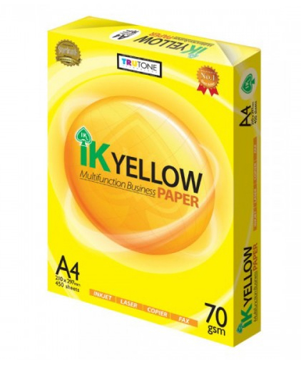 IK Yellow A4 Copy Paper